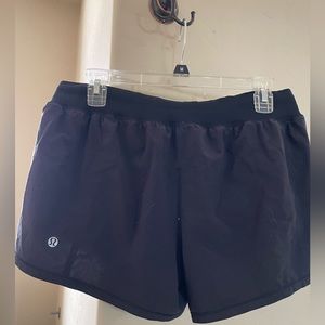 Lululemon 4 inch shorts size 12.